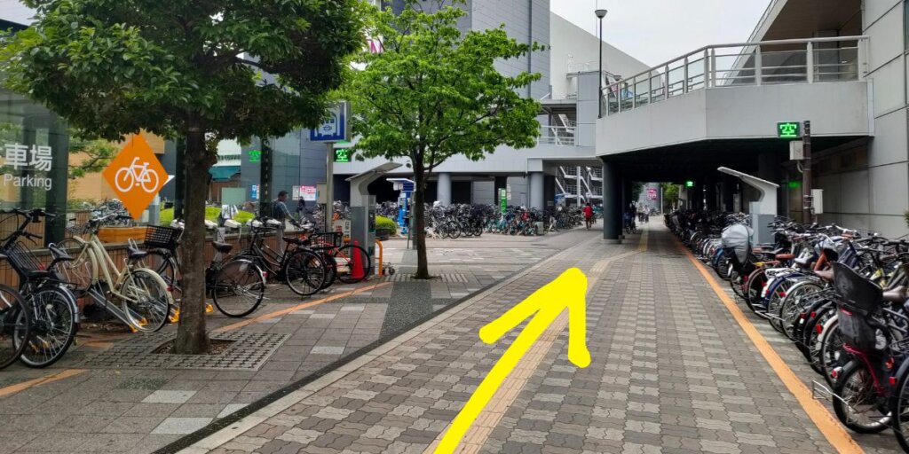 大阪モノレール・大日駅からタクシー乗り場への行き方