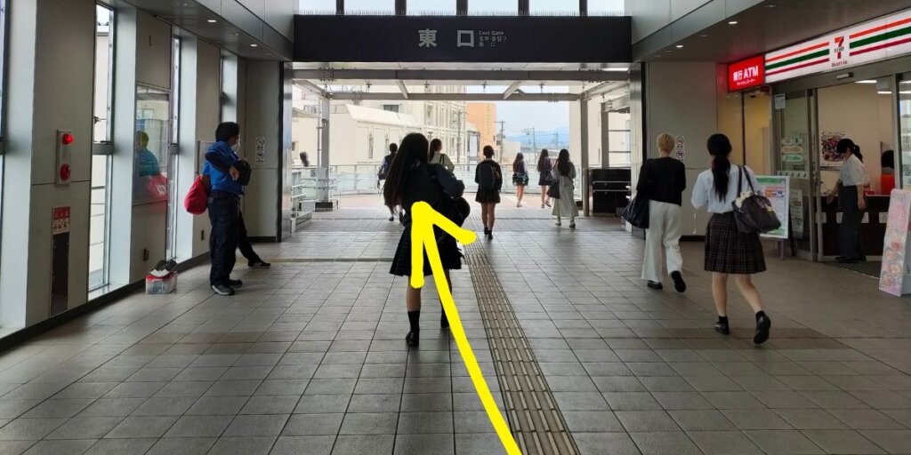 和泉府中駅からタクシー乗り場への行き方