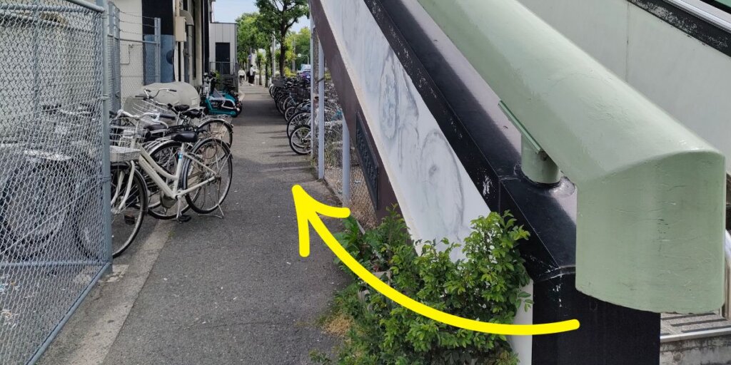 大阪城公園駅からタクシー乗り場への行き方