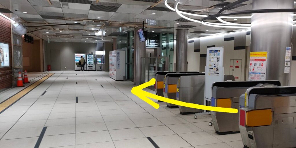 箕面船場阪大前駅からタクシー乗り場までの行き方